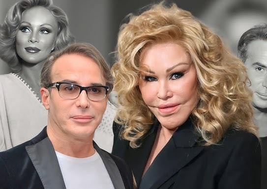 Jocelyn Wildenstein w ekstrawaganckim stroju podczas paryskiego wydarzenia, prezentująca swój charakterystyczny styl.